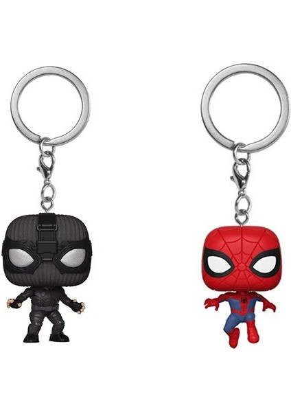 Marvel Örümcek Adam Kawaii Anime Figürü Karikatür Örümcek Adam Anahtarlık Kolye Sırt Çantası Dekor Anahtarlık Çocuk Oyuncakları Doğum Günü Noel Hediyesi (Yurt Dışından) fırsatları