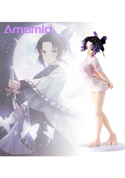 Amamia Demon Slayer Şekil Yaratıcı Kochou Shinobu Şekil Japonya Anime Aksiyon Modeli (Yurt Dışından) fırsatları
