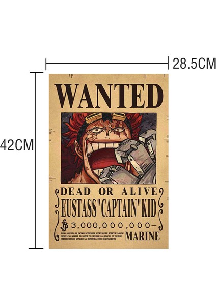 Yeni Tek Parça Aranıyor Posterler Anime Aksiyon Figürü Vintage Posterler Çocuk Odası Oturma Duvar Dekorasyonu Anime Resimleri Çıkartmalar (Yurt Dışından) modelleri