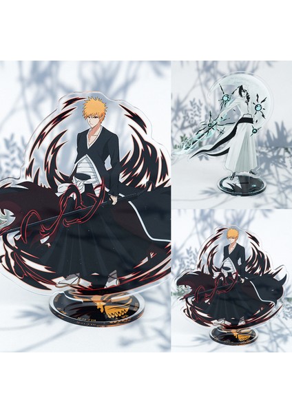 Akrilik Standı Yakışıklı Şeffaf Baskı Masası Dekorasyon Kurosaki Ichigo Ulquiorra Bleach Şekil Standı Ev Için (Yurt Dışından)