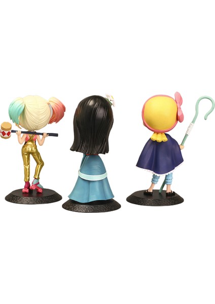 Anime Figürü Gerçekçi Koleksiyon Uzun Ömürlü Çoban Harley Quinn Mulan Aksiyon Figürleri Oyuncak Masaüstü Dekor (Yurt Dışından)