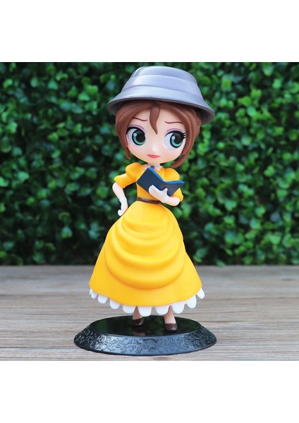 Versiyonu Prenses Kar Beyaz Elsa Anna Rapunzel Yasemin Sofya Ariel Mulan Pvc Aksiyon Figürleri Oyuncaklar Kek Modeli Bebekler (Yurt Dışından) fırsatları