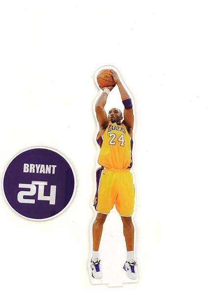 [rongcai] Kobe Bryant Stith Ünlü Basketbol Yıldızı Akrilik Stand Figürü (Yurt Dışından)