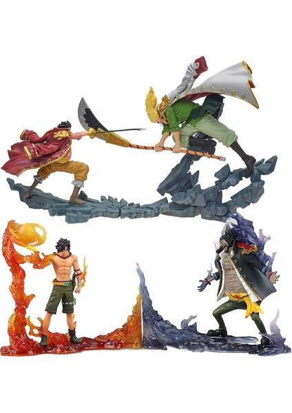 Tek Parça Şekil Edward Newgate Ampgol D Roger Sahnelere Karşı Oynamak Pvc Aksiyon Figürü Sanji Zoro Ace Modeli Anime Heykelcik Oyuncaklar (Yurt Dışından) fiyatları