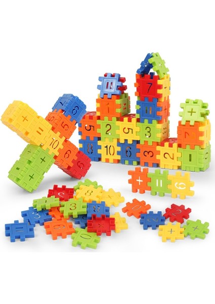 Montessori Oyuncak Inşaat Blokları Çocuklar Için 2 Ila 4 Yaşındaki Çocuk Eğitici Blok Oyuncak Bebek Kız Çocuk Tuğla Çocuk Oyunları Oyuncak (Yurt Dışından)