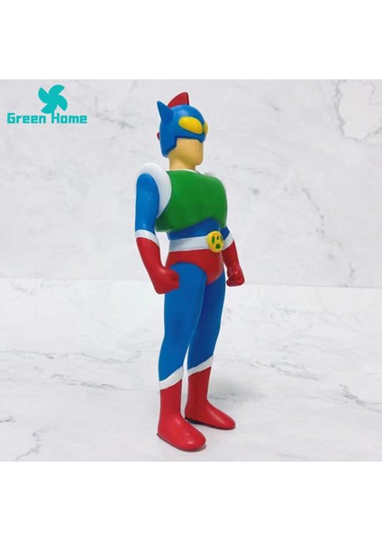 Yeşil Ev Anime Figürü Canlı Renk Mum Boya Shin-Chan Canavarlar Kondam Robot Akushon Kamen Aksiyon Figürü (Yurt Dışından) modelleri