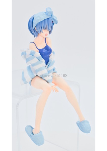 14 cm Erişte Stoper Şekil Yeniden Sıfır Başka Bir Dünyada Hayata Başlamak Rem Ram Anime Figürü Ram Rem Ev Giysileri Aksiyon Figürü Oyuncakları (Yurt Dışından)