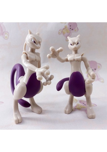 13CM Pokemon Mewtwo Figürleri Modeli Oyuncak Kawaii Karikatür Anime Pokémon Aksiyon Figürü Bebek Çocuklar Kız Doğum Günü Hediyesi Oyuncaklar (Yurt Dışından) fırsatları