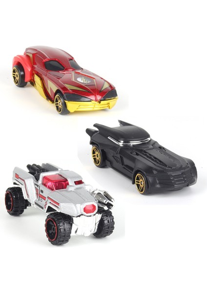 Alaşım Disney Avengers Araba Batmobile Kaptan Amerika Hulk Ironman Örümcek Adam Aksiyon Figürleri Yarış Modeli Oyuncak Çocuklar Için Hediye (Yurt Dışından)