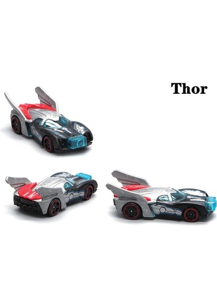 Marvel Avengers Döküm Alaşım Araba Modeli Demir Adam Thor Hulk Örümcek Adam Aksiyon Figürleri Yarış Modeli Bebek Çocuk Oyuncakları Hediye (Yurt Dışından) indirimleri
