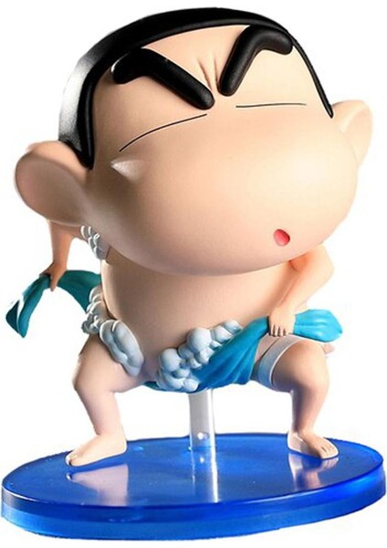 S Versiyonu Sevimli Anime Figürü Crayon Chan Nohara Shinnosuke Kek Dekorasyon Aksiyon Figürleri Modeli Süsleme Çocuk Oyuncakları Kawaii (Yurt Dışından)