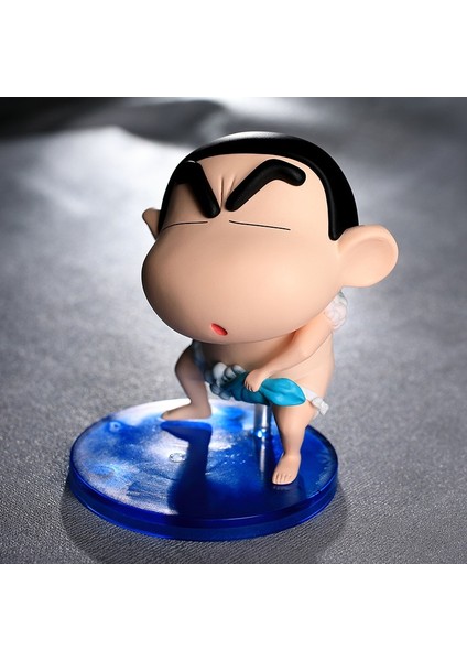 S Versiyonu Sevimli Anime Figürü Crayon Chan Nohara Shinnosuke Kek Dekorasyon Aksiyon Figürleri Modeli Süsleme Çocuk Oyuncakları Kawaii (Yurt Dışından) fiyatları