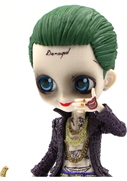 Bir Adet 13 cm Tahsil Intihar Kadro Joker Anime Aksiyon Figürü Mini Model Heykelcik Dekor (Yurt Dışından)