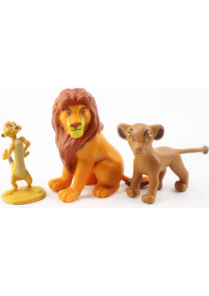 12 Adet/takım Karikatür Aslan Koruyucu Kral Figürleri Kion Simba Bunga Beshte Fuli Ono Pvc Aksiyon Figürü Oyuncakları Çocuklar Için Hediye (Yurt Dışından)