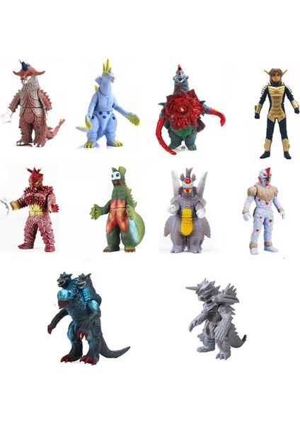 Yumuşak Eklemler Godzilla Aksiyon Figürü Hareketli Bebek Modeli Oyuncak Jongens Çocuk Tür Speelgoed Anime Çizgi Film Ultraman Canavarlar Gojir (Yurt Dışından)