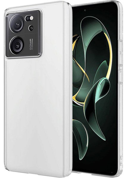 Xiaomi Mi 13T Uyumlu Nano Oleofobik Özellikli Sert Arka Yüzey Droga Kılıf