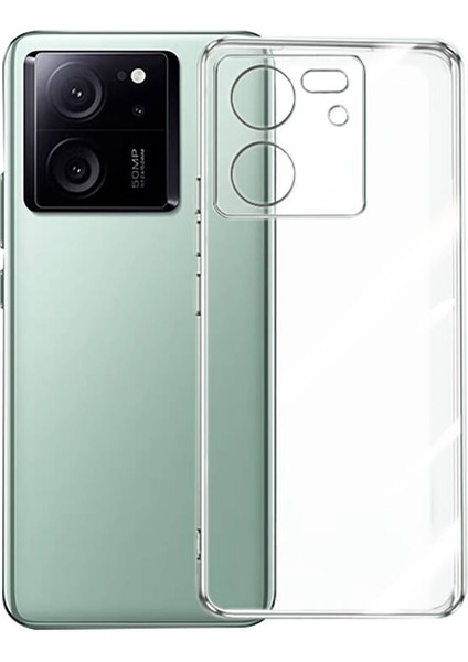 Xiaomi Mi 13T Uyumlu Nano Oleofobik Özellikli Sert Arka Yüzey Droga Kılıf