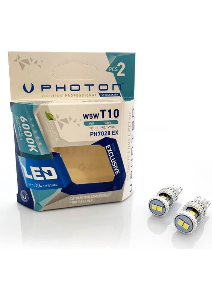 W5W 15SMD 12V Exclusıve Park LED