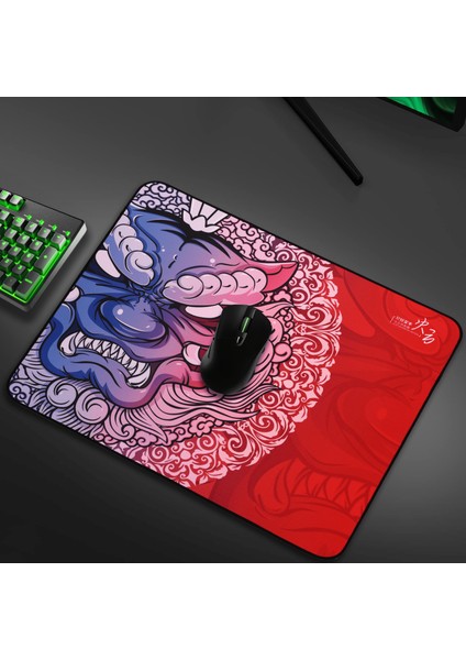 MPC480 Elite Cordura E-Sports Gaming Oyuncu Mouse Pad - Su Geçirmez, Düşük Sürtünmeli Speed Yüzey Tigerine