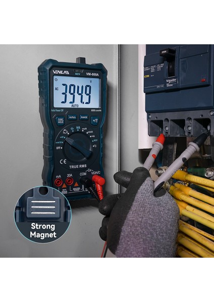 Üyük Oomik Dijil Mulimr Oomik Rlığı Doğru Şkild Ölçr Mulimro 1000V 20 C Dc Ohm Hz Ncv Cnlı Grilim Ölçr (Yurt Dışından)