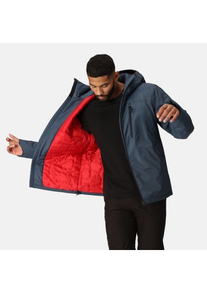 Harridge Waterproof Walking Jacket Erkek Mont Mavi RMP366