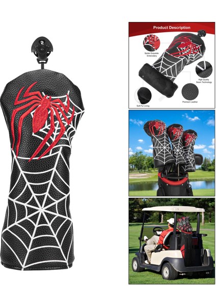 Su Geçirmez Pu Golf Başlığı Hibrit Başörtüsü Koruması (Yurt Dışından)