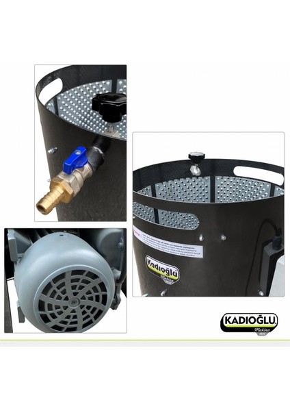 Rendeli Ceviz Soyma Makinesi Pratiko 40 Litre