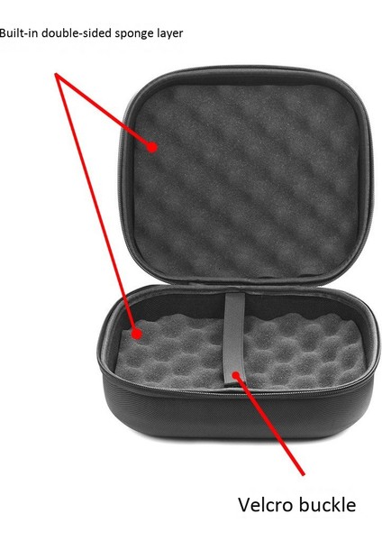 Eva Sert Seyahat Taşıma Taşınabilir Depolama Kapak Çanta Kılıf Arctis Pro Oyun Kulaklıkları Kulaklık (Yurt Dışından) modelleri