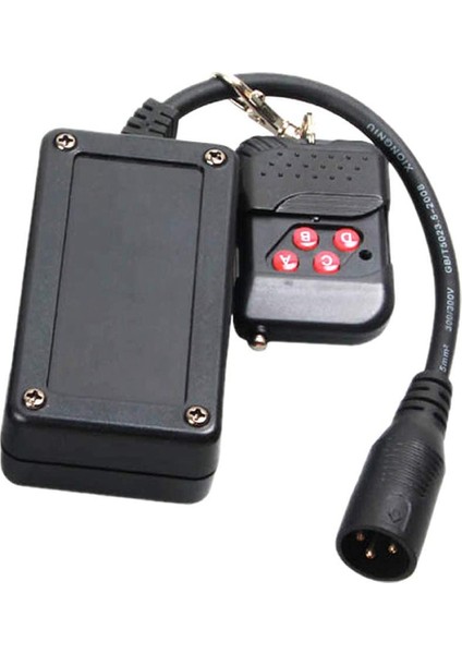Taşınabilir 3 Pins Xlr Kablosuz Uzaktan Kumanda Alıcısı Duman Sis Makinesi Dj Sahne Kontrol Reseptör Sisleme 400 W 900 (Yurt Dışından)