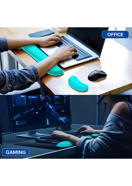 Klavye Bilek Desteği, Bellek Köpük Fare Bilek Desteği, Ergonomik Klavye Bilek Desteği Pu Deri Destek Pedi (Yurt Dışından) fiyatları