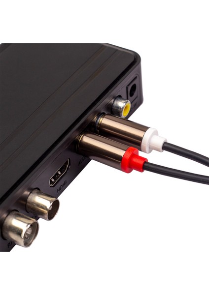 2rca 2 Rca Erkek Altın Kaplama Ses Kablosu Rca Ses Kablosu 1 M Ev Sineması DVD Tv CD Amplifikatör Rezonans Kutusu (Yurt Dışından)