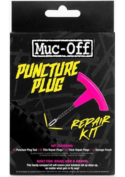 Puncture Plug Repair Kit Lastik Onarım Seti