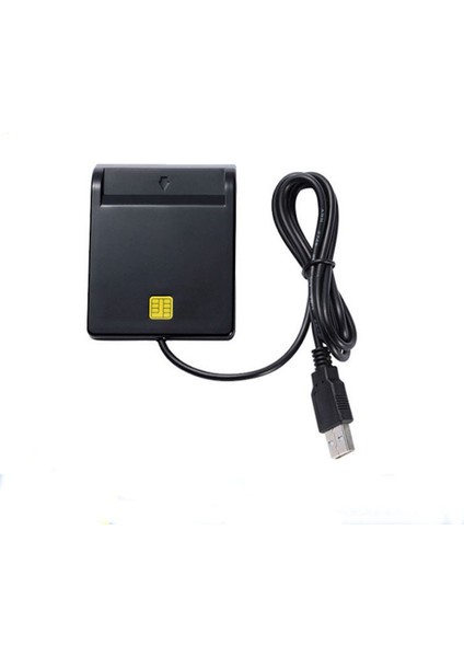 Banka Kartı Için USB Akıllı Kart Okuyucu Ic/ıd Emv Kart Okuyucu Linux Os Için Windows 7 8 10 Için Yüksek Kalite USB-7816 (Yurt Dışından)