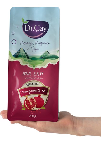 Dr.çay Gerçek Meyve Parçacıklı Nar Çayı 250 gr