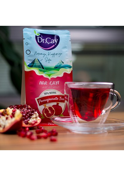 Dr.çay Gerçek Meyve Parçacıklı Nar Çayı 250 gr