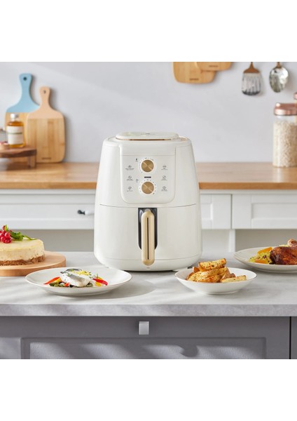 Air Pro Cook Manuel Xl Airfryer Krem Gold