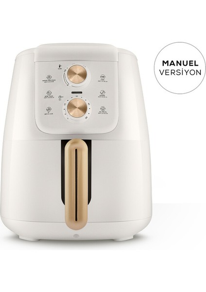 Air Pro Cook Manuel Xl Airfryer Krem Gold