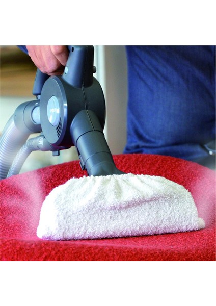 Buharlı Temizleyici Bezi 5'li Set Lastikli Pamuklu Yıkanabilir Polti ve Karcher Uyumlu indirimleri