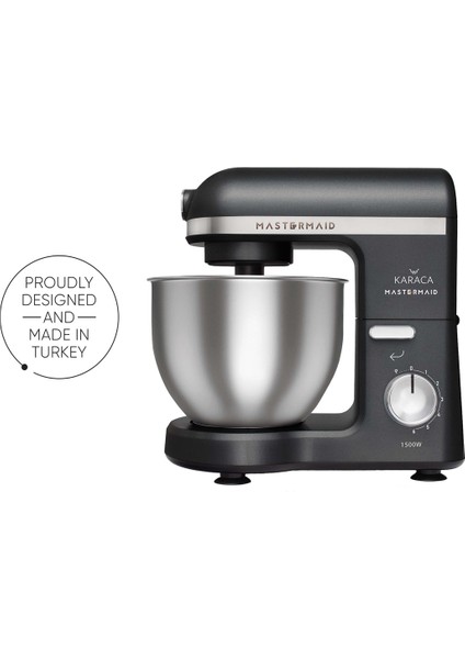 Mastermaid Chef Stand Mikser Shiny Black 1500W 5 Lt modelleri