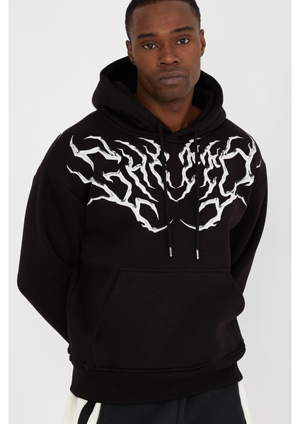 Sılver Oversıze Unısex Hoodıe