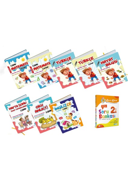 2. Sınıf 8'li Eğitim Seti 2024