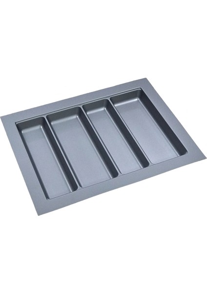 Çekmece Içi Kaşıklık ve Kepçelik 2 Li Set 62 x 49 cm Gri