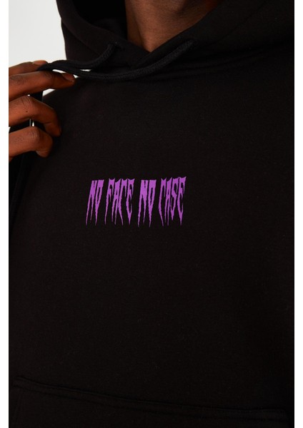 No Face No Case Oversıze Unısex Hoodıe