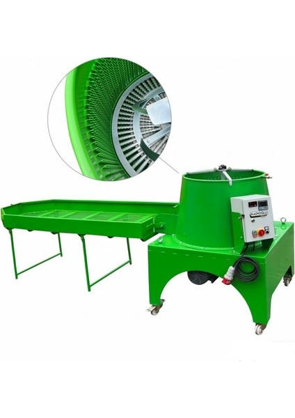 280ED 190 Litre (150-190 Kg) 220V Devir Ayarlı Sehpalı Ceviz Soyma Makinesi