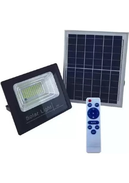 Inges-Cata CT-4648 100W 6400K Kumandalı LED Solar Projektör Güneş Enerjili