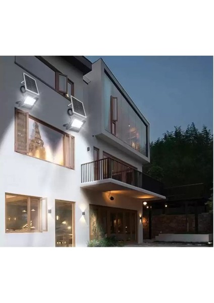 Inges-Cata CT-4648 100W 6400K Kumandalı LED Solar Projektör Güneş Enerjili