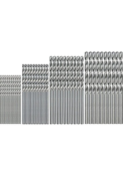 40 Parça 0.5mm-2.0mm Düz Mini Matkap Ucu Seti Minik Mini Küçük Matkap Uçları Tam Zemin Hss Büküm Matkap Dil Için (Yurt Dışından)