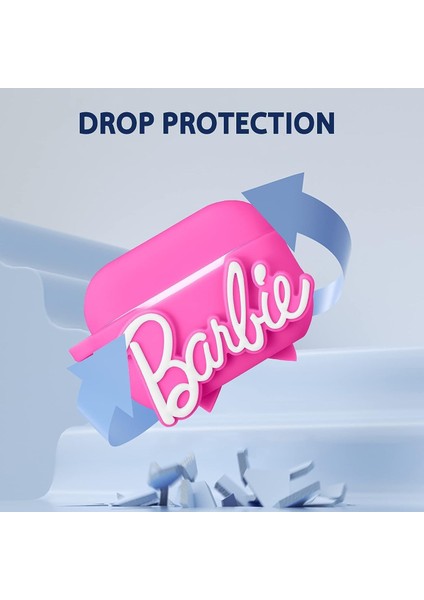 Air Pods Pro 2.nesil Kulaklık Kılıfı Silikon Barbie fiyatları