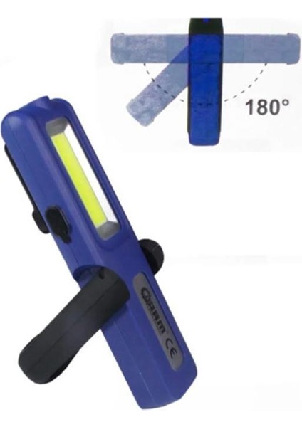 Şarjlı LED Fener Mıknatıslı Lamba Powerbank 420 Lumen fırsatları