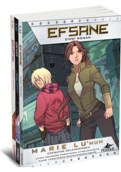 Efsane Serisi Çizgi Roman Seti 3 Kitap - Marie Lu